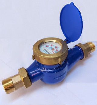 Đồng hồ đo nước sạch DN40 Komax nối ren