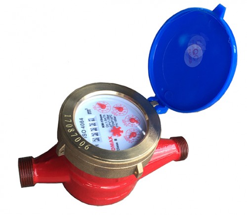 Komax hot water meter DN15