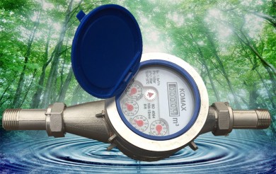 Mua đồng hồ nước chính hãng để kiểm soát lượng nước dùng